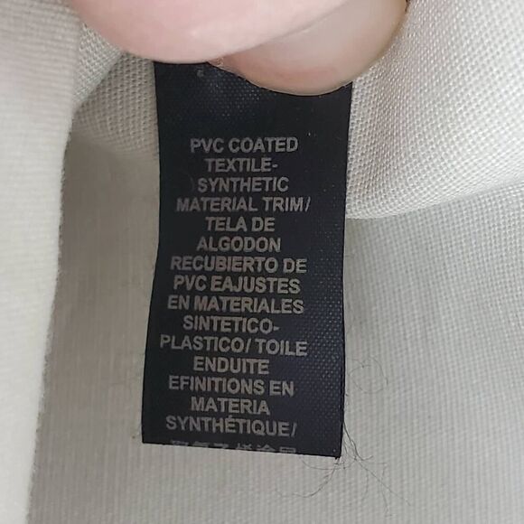 Fossil Floral Oil Cloth Crossbody Bag Purse Pink Gray - Picture 8 of 11